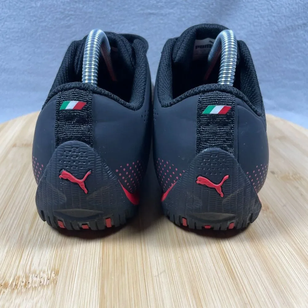 Puma Ferrari Drift Cat 5 Ultra Youth Size 5C Black Athletic Shoes Sneakers